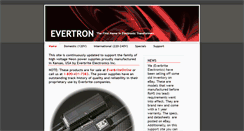 Desktop Screenshot of evertron.net
